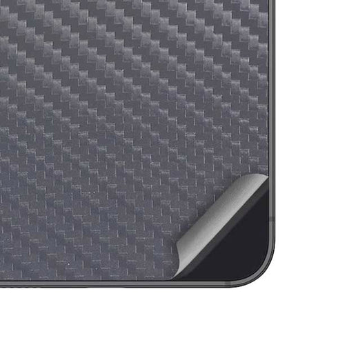 Silver Carbon Fiber Specialty Texture Material Galaxy A14 5G Skin